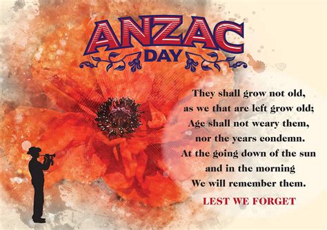 anzac day song lest we forget